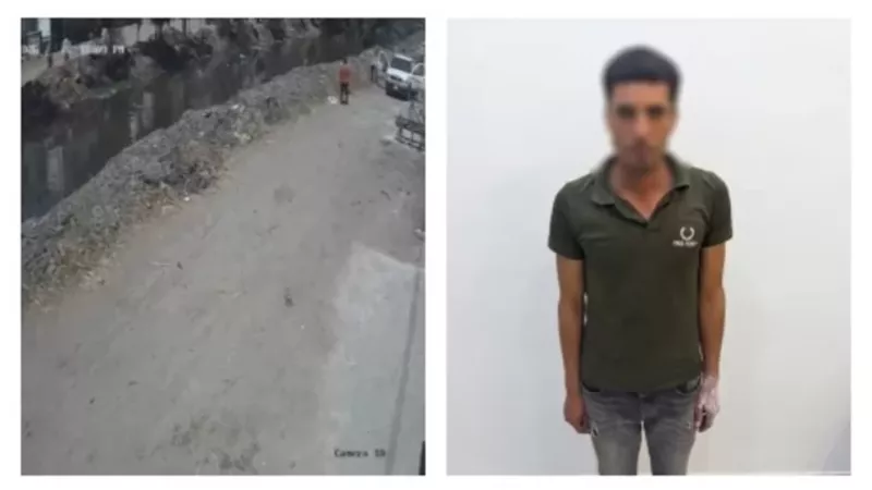 ضبط سائق أشعل النيران