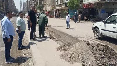 حملات مكثفة لرفع المخلفات والتصدي للأشغالات بحي الطالبية