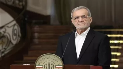 بزشكيان: لن نتراجع عن حقنا فى تخصيب اليورانيوم