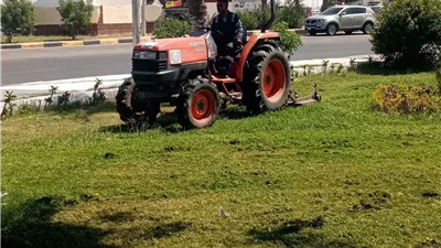 رفع كفاءة المسطحات الخضراء بالإسماعيلية