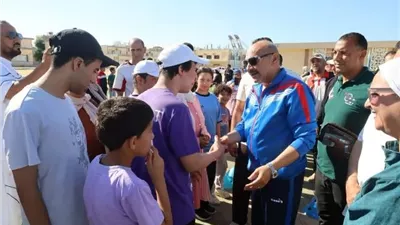 محافظ السويس يؤكد الرياضة طريق بناء الإنسان ودمج ذوى الهمم