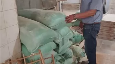ضبط طن ونصف دقيق بلدي مدعم قبل تهريبه بالإسماعيلية