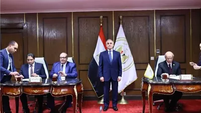 وزارة العدل توقع ثلاثة بروتوكولات للتوسع فى التحصيل الإلكتروني