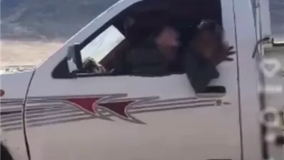 الأمن يضبط سيارة ربع نقل منتهية التراخيص قادها طفل بعمر 11 عاماً