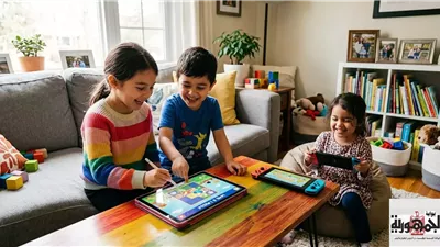حكم ألعاب الفيديو العنيف للأطفال