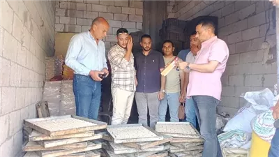 ضبط نص طن عسل فركتوز غير صالح للاستهلاك الآدمي بسمالوط