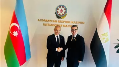 وزير التخطيط يبحث التكامل الإقليمي مع وزير الاقتصاد الأذربيجاني
