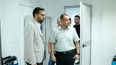 رئيس جهاز العلمين ووكيل وزارة الصحة يتفقدان مركز اللاتيني الطبي