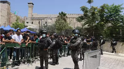 الاحتلال الإسرائيلي يواصل منع رفع الأذان في الحرم الإبراهيمي الشريف