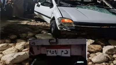 انتشال جثمان سائق وسيارة ربع نقل من ترعة المريوطية