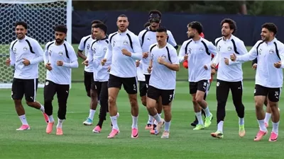 منتخب مصر يتدرب بقوة لمواجهة أستراليا بدور الـ32 لكأس العالم