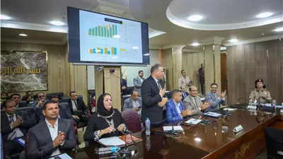 تنفيذي كفرالشيخ يناقش عددمن القرارات والموضوعات الخدمية والتنموية