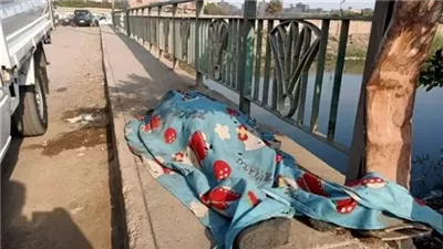 العثور على جثة شاب ملقاة جانب طريق الدير بقرية شنشا فى الدقهلية