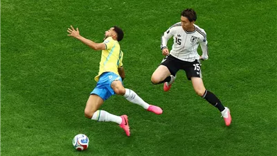 البرازيل تهزم اليابان فى الوقت القاتل وتصعد الى دور الـ 16 بالمونديال