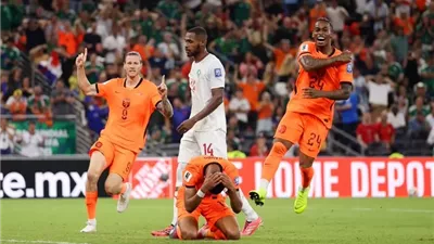 هدف أول لصالح هولندا أمام المغرب عن طريق كودي جاكبو في الدقيقة 72