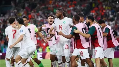 شاهد فرحة لاعبي المغرب بعد الفوز على هولندا بركلات الترجيح