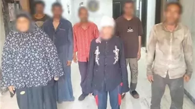 ضبط 5 رجال و3 سيدات لقيامهم بإستغلال الأطفال في أعمال التسول