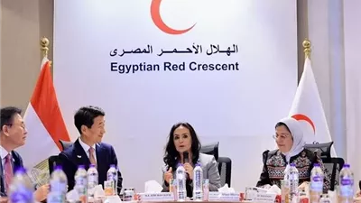 مايا مرسي تشهد توقيع شراكة مصرية كورية لتعزيز الإغاثة الإنسانية في غزة