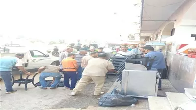ضبط لحوم وزيوت فاسدة ومواد طلاء وألوان صناعية محظورة بالمنيا