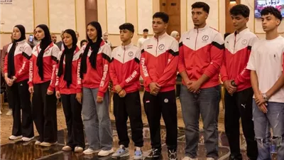 تكريم أبطال منتخب مصر للشباب للمواي تاي في بطولة العالم
