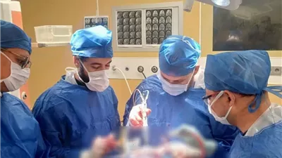 نجاح أول جراحة لاستئصال ورم ضاغط على المخ باستخدام جهاز 