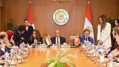 عبدالعاطي: العلاقات الدبلوماسية مع سويسرا تمتد لأكثر من تسعين عاما
