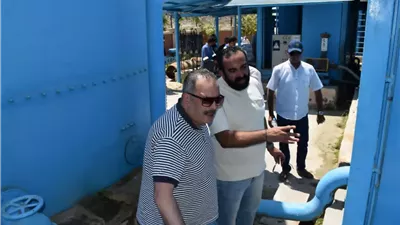 رفع كفاءة محطة مياه العمدة صالح بالإسماعيلية
