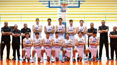 منتخب مصر يفوز على البحرين في البطولة العربية لكرة السلة للشباب