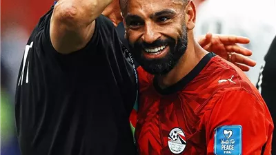 محمد صلاح مازحا عن معسكر المنتخب: حسام حسن 