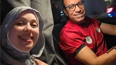 زوجة سامح حسين تحتفل بتأهل منتخب مصر: الفرحة حلوة