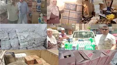 تحربر 78 مخالفة وضبط حلوى مجهولة المصدر وبسكويت فاسد بالقليوبية