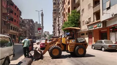 الأنصاري : فض تجمعات التوك توك بالقومية العربية وإزالة الإشغالات