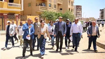 وزيرة الإسكان تتوجه إلى الحي المتميز بمدينة بدر لمتابعة الأعمال الجاري