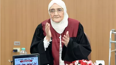 جامعة المنصورة تمنح الباحثة آمال عبده درجة الدكتوراه