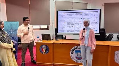 ختام ورشة تدريبية عن مهارات العرض والتقديم بجامعة القناة