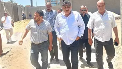 خطوة إيجابية من رئيس جهاز دمياط الجديدة فى أهم مشروعات الإسكان.. صور