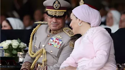 بصور جديدة بجوار السيد الرئيس.. السيدة انتصار السيسى: لحظة فخر وحب