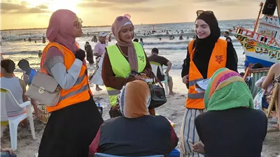 صندوق مكافحة الإدمان ينفذ أنشطة توعوية في شواطئ المحافظات الساحلية