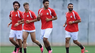 منتخب مصر يختتم تدريباته استعداداً لمواجهة الأرجنتين .. صور