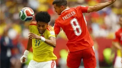 سويسرا تفوز علي كولومبيا بركلات الترجيح 3/4 وتتأهل لدور الثمانية
