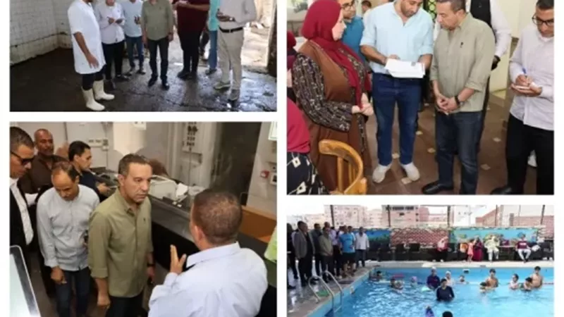صور من جولة محافظ