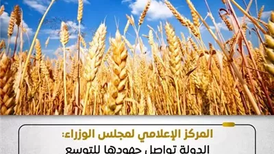 الحكومة:الدولة تواصل جهودها للتوسع في زراعة المحاصيل الاستراتيجية