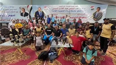 ابطال سباحة نادي المنيا يتألقون في بطولة الصعيد التنشيطية للسباحة