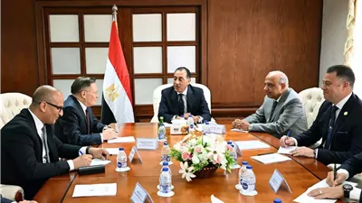 رئيس الوزراء يلتقي مدير مؤسسة 