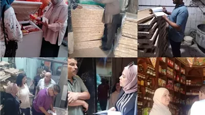 ضبط 71 مخالفة في حملات تموينية بالقليوبية وإحالة المخالفين للنيابة العامة