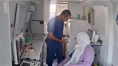 «الصحة» تشارك في استقبال بعثة المنتخب الوطني بالعلمين الجديدة