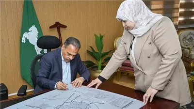محافظ الشرقية يعتمد المخطط الاستراتيجي لمدينة ديرب نجم