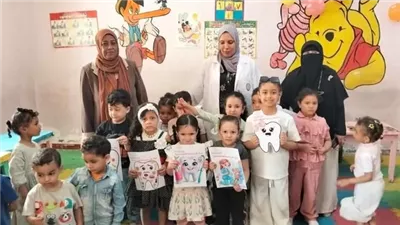 ندوات توعية بصحة الفم والأسنان للأطفال في الإسماعيلية