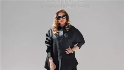 يسرا تتألق في أسبوع الموضة بباريس بإطلالة أنيقة