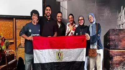 فريق هندسة عين شمس يحصد المركز الثالث في مسابقة توربينات الرياح